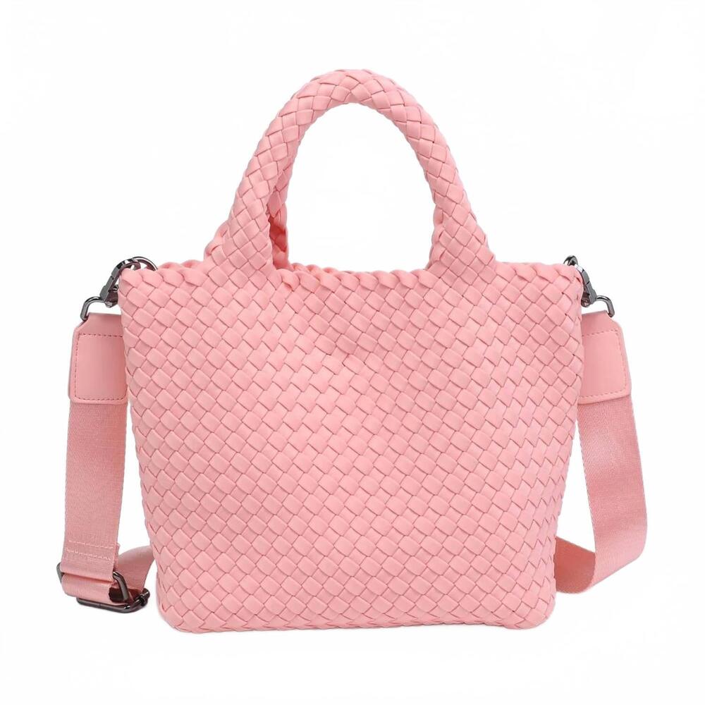 NEW SOL AND SELENE women's sky's the limit crossbody bag in blush
